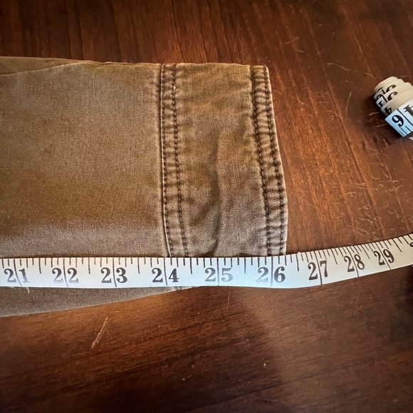 Levi's Men's Cotton Olive Denim Faux Shearling Utility Field Jacket, Size Large - Picture 10 of 16